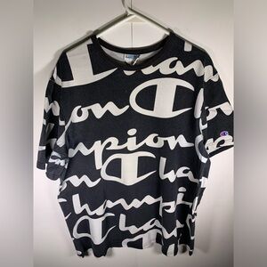 Champion all over print shirt